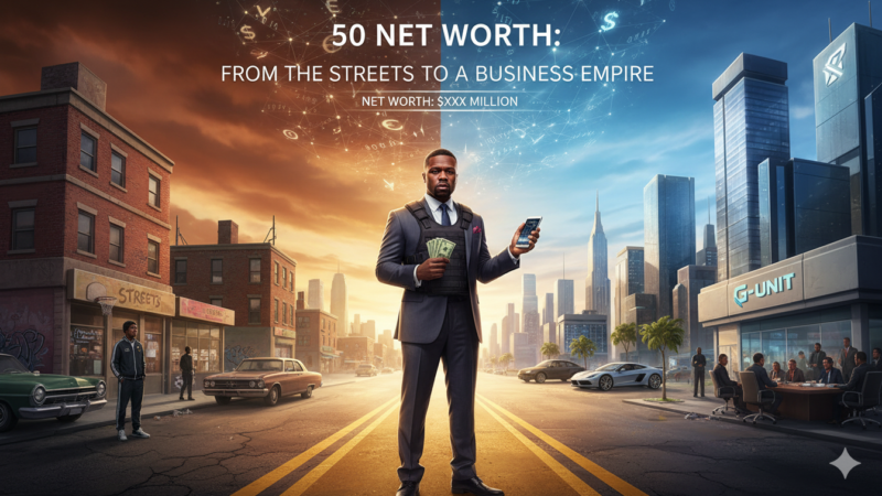 50 Cent Net Worth From the Streets to a Business Empire