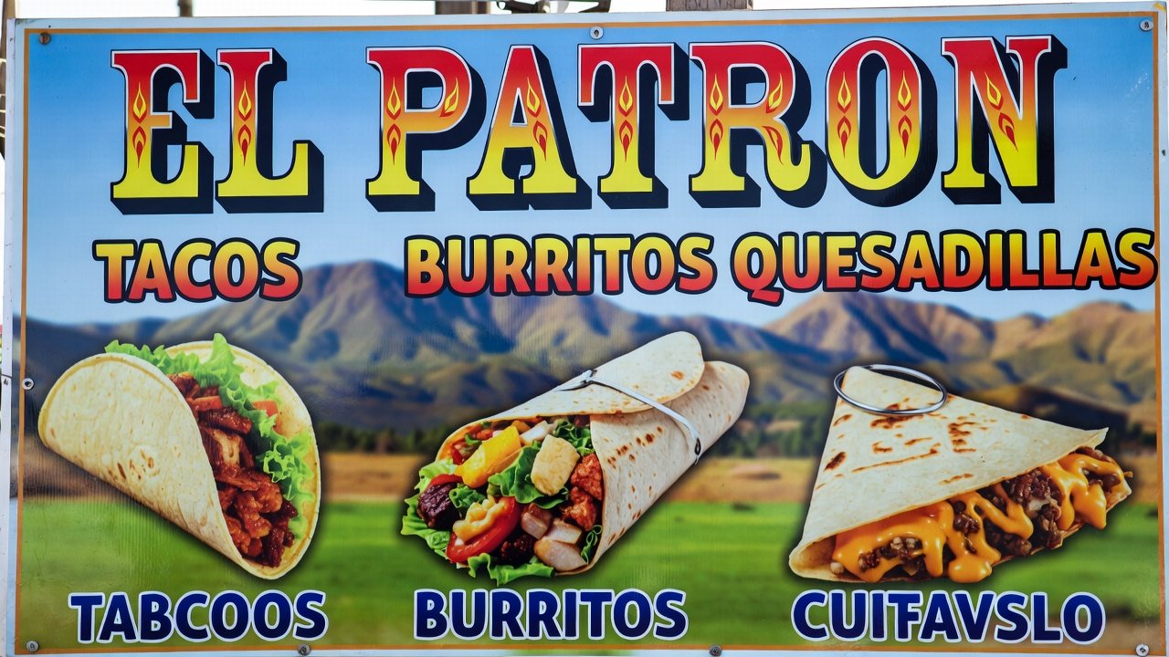El Patron Menu
