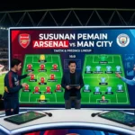 Arsenal vs Man City Lineups: Tactical Analysis & Predictions