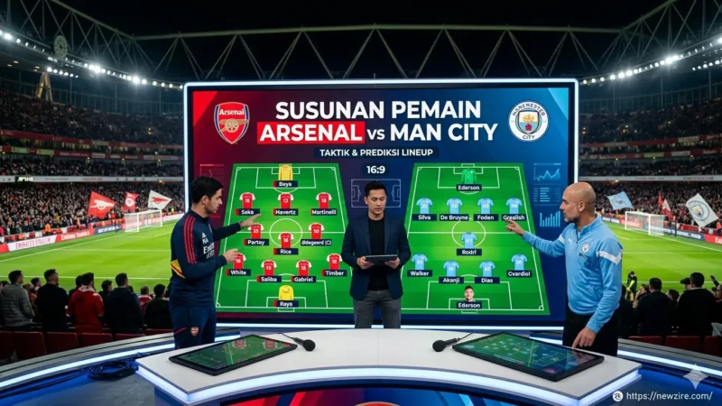 Arsenal vs Man City Lineups: Tactical Analysis & Predictions