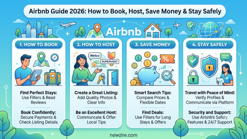Airbnb Guide 2026: How to Book, Host, Save Money & Stay Safely