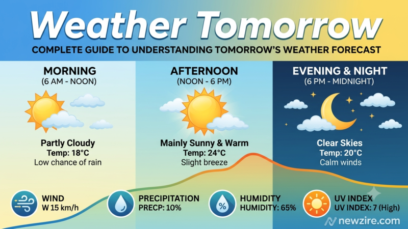 Weather Tomorrow: Complete Guide to Understanding Tomorrow’s Weather Forecast
