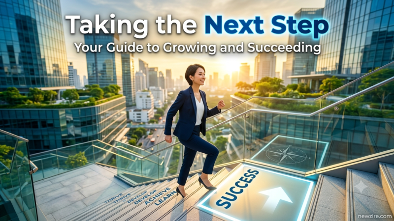 Taking the Next Step: Your Guide to Growing and Succeeding
