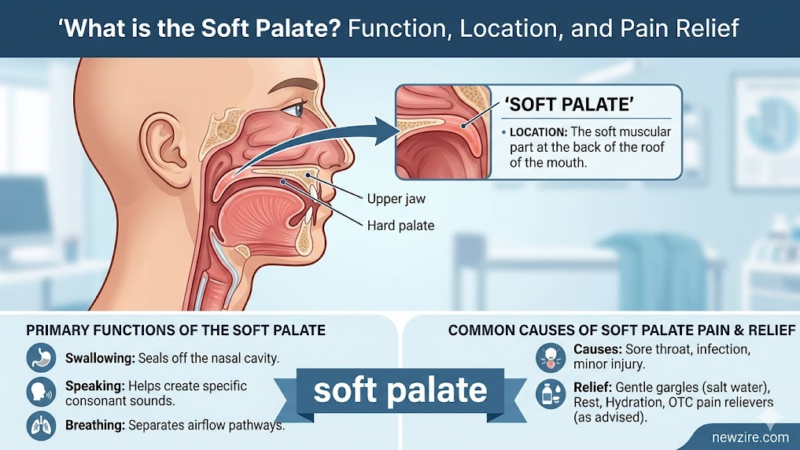What is the Soft Palate? Function, Location, and Pain Relief