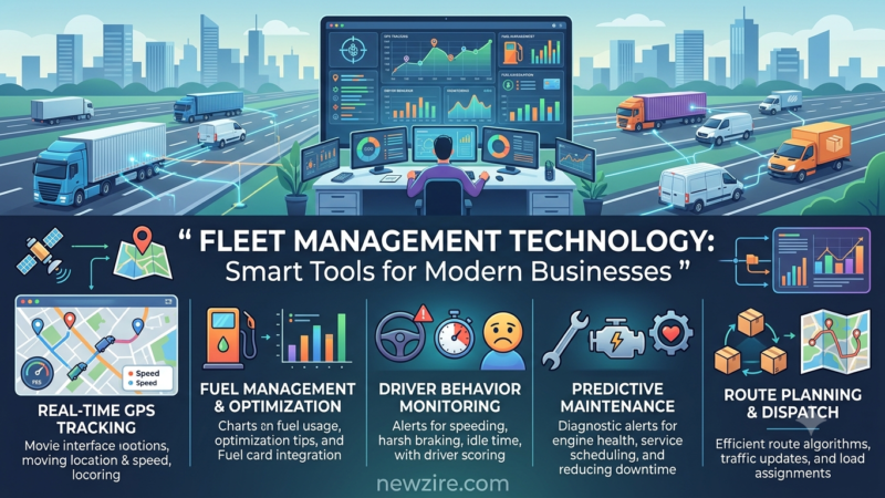 Fleet Management Technology: Smart Tools for Modern Businesses